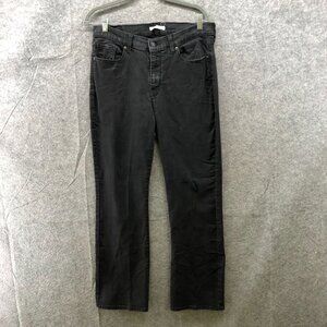 Levi's Classic Bootcut Jeans Womens 14 Black Denim Dark Wash Casual Cotton Blend